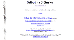 Desktop Screenshot of odboj.jicinsko.cz