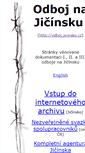 Mobile Screenshot of odboj.jicinsko.cz